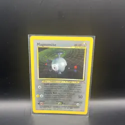 Pokemon TCG Magnemite Neo Discovery 7 Holo Unlimited Rare Card - Image 1