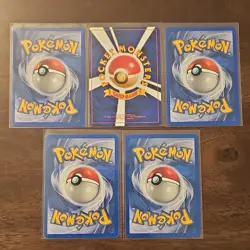 Pokemon TCG Lot Pidgeot Pidgey Remoraid 1999-2002 5 Cards English - Image 2