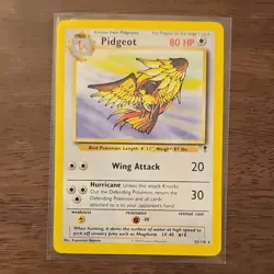 Pokemon TCG Lot Pidgeot Pidgey Remoraid 1999-2002 5 Cards English - Image 3