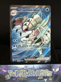 Pokemon Card Golisopod EX 221/182 Paradox Rift Full Art Ultra Rare NM - Image 1