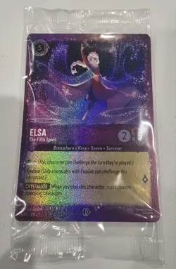 Elsa - The Fifth Spirit 6 Disney Lorcana Promo Cards Holo - Image 1