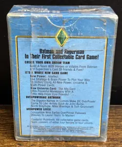 1996 Fleer DC OverPower Batman Superman Over Power Card Game Starter Deck NIP - Image 3