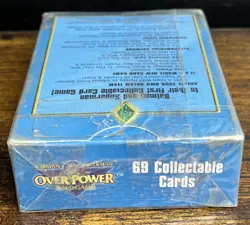 1996 Fleer DC OverPower Batman Superman Over Power Card Game Starter Deck NIP - Image 5