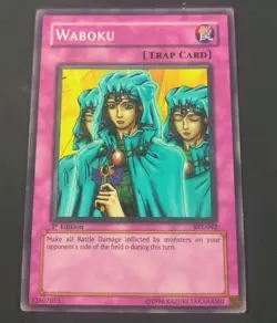 Yu-Gi-Oh! Waboku Common Trap Card 1st Edition SYE-042 MP - Image 1
