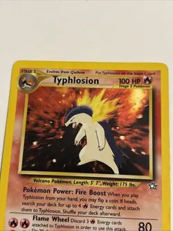 Typhlosion 18/111 Pokemon Neo Genesis Holo Rare Card - HP - Image 2
