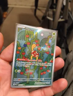 Pokemon TCG Shuckle 136/132 Full Art Mega Evolutions Illustration Rare Card NM - Image 4