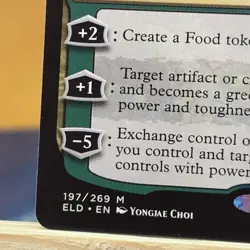Oko, Thief of Crowns Throne of Eldraine Regular Near Mint - Image 5