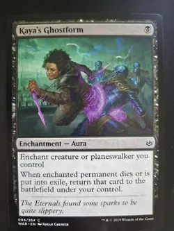 Kaya's Ghostform NM War of the Spark MTG FREE SHIPPING - Image 1