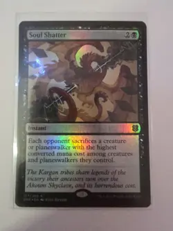 Magic The Gathering, Soul Shatter, Zendikar Rising, Foil - Image 1