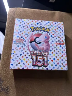 Pokemon 151 Booster Box Japanese Sealed NO Shrink Wrap - Image 1