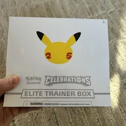 Pokemon Celebrations Elite Trainer Box ETB (3 Small Tears) - Image 1
