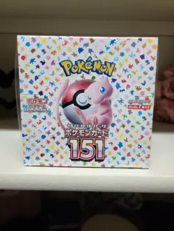 Pokemon 151 Japanese Booster Box Factory Sealed US seller With Shrink READ - Image 1