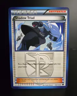 Pokemon TCG - SHADOW TRIAD - 102/116 - BLACK & WHITE: PLASMA FREEZE (2013) - NM - Image 1