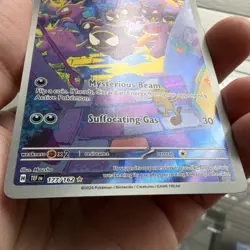 Pokemon Gastly 177/162 SV05 Temporal Forces Illustration Rare Full Art Holo 2024 - Image 4
