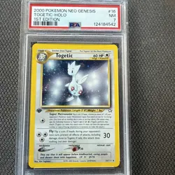 2000 Pokemon Neo Genesis Togetic Holo 1st Edition NM 7￼ - Image 1