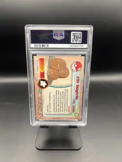 1999 Dugtrio Topps Tv Pokemon #51 PSA 8 - Image 2