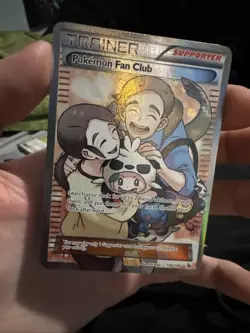 Pokemon Fan Club 106/106 - Ultra Rare Full Art Trainer - XY Flashfire - LP - Image 1