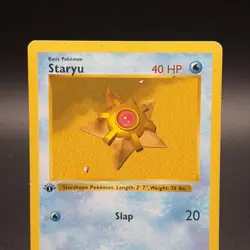 Pokemon Staryu 065/102 First Edition Base Set (Shadowless) Regular - Image 2