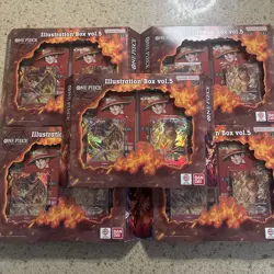 One Piece Illustration Box Vol. 5 (Lot of 5) New Sealed IN HAND - Image 1