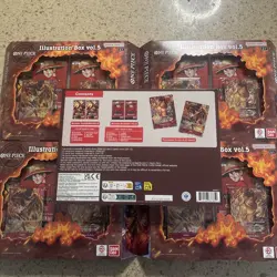 One Piece Illustration Box Vol. 5 (Lot of 5) New Sealed IN HAND - Image 2