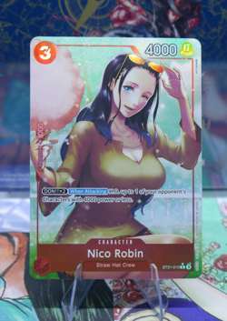 Nico Robin Parallel ST21-010 Starter Deck EX Gear 5 One Piece English Full Art - Image 1