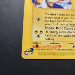 2002 Raichu 61/165 - Expedition Base Set Non-Holo Regular Rare - Pokemon TCG -LP - Image 4