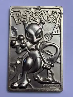 Pokemon Gold Plated Mewtwo Card 1999 - Image 4