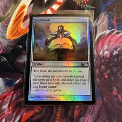 Spellbook FOIL Magic 2010 / M10 NM Artifact Uncommon MAGIC MTG CARD - Image 1