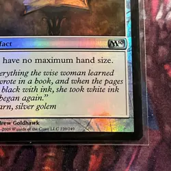 Spellbook FOIL Magic 2010 / M10 NM Artifact Uncommon MAGIC MTG CARD - Image 4