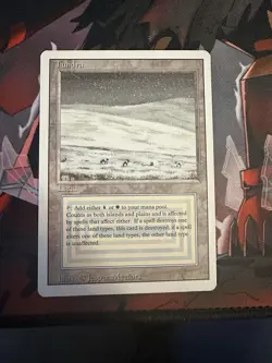 Magic: The Gathering Tundra Land Card by Jesper Myrfors / LP - Image 2