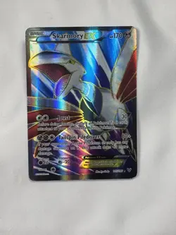 Pokemon TCG Skarmory-EX XY Holo Full Art Ultra Rare Card 145/146 - Image 1