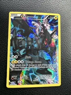 Pokemon TCG Zekrom Black Star Promos Holo Card XY76 - Image 1