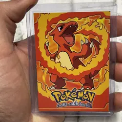 Charmeleon 1999 Topps E5 of 12 Pokemon The First Movie Blue Logo Vintage NM Card - Image 1