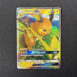 Raichu GX 20/68 Battle Academy Hidden Fates Pokemon Card - Image 2