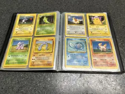 Lot of 75 Vintage WOTC Pokemon Card Binder Collection MP-LP - Image 1