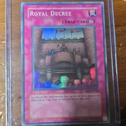Yu-Gi-Oh! Royal Decree Trap Card DB2-EN106 Regular English DB2 Set - Image 1