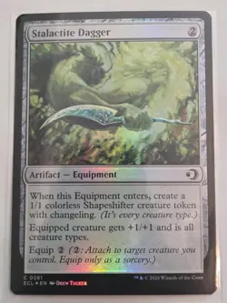 Stalactite Dagger Lorwyn Eclipsed Foil - Image 1