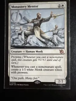 MTG - NM - Monastery Mentor - March of the Machine - Image 1