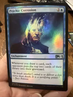 MTG - Magic The Gathering - Psychic Corrosion - Foil - Image 3