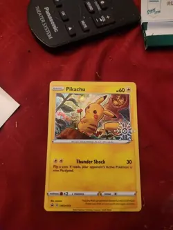 Pikachu - (Holiday Calendar) Swsh153 Swsh: Sword & Shield Promo Cards Holo - Image 1