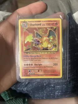 Pokemon TCG Evolutions XY Holo Rare Card Charizard 11/108 LP Condition - Image 1
