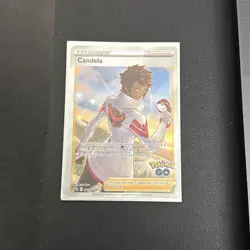 Candela - SWSH228 - Pokemon GO Promo - Full Art Trainer - NM - Image 1