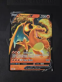 Pokemon TCG Charizard V 018/159 Crown Zenith NM Ultra Rare Holo - NM - Image 1