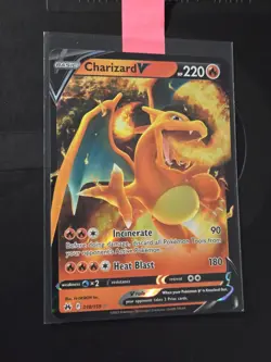 Pokemon TCG Charizard V 018/159 Crown Zenith NM Ultra Rare Holo - NM - Image 4