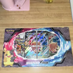 Pokemon Morpeko V-Union Special Collection Box Promo TCG English Morpeko - Image 1