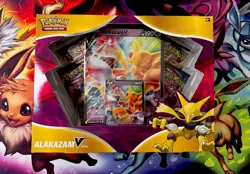 Brand New Factory Sealed Pokemon TCG: Alakazam V Box - Image 1