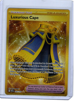 2023 Pokemon SV Paradox Rift PAR EN Luxurious Cape #265/182 - Image 1