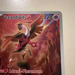 Pokemon TCG Fezandipiti 073/064 Sv: Shrouded Fable Holo IR - Image 3