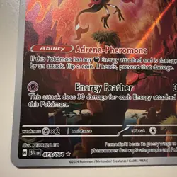 Pokemon TCG Fezandipiti 073/064 Sv: Shrouded Fable Holo IR - Image 5