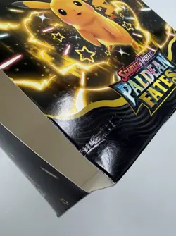 Paldean Fates Booster Bundle Display (Pokemon TCG) EMPTY BOX ONLY Slight Damage - Image 3